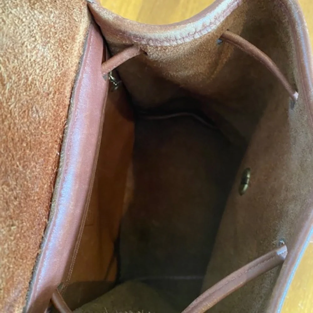 Vintage Coach A2P‑9960 Backpack – British Tan Leather – Excellent Condition - Picture 10 of 11